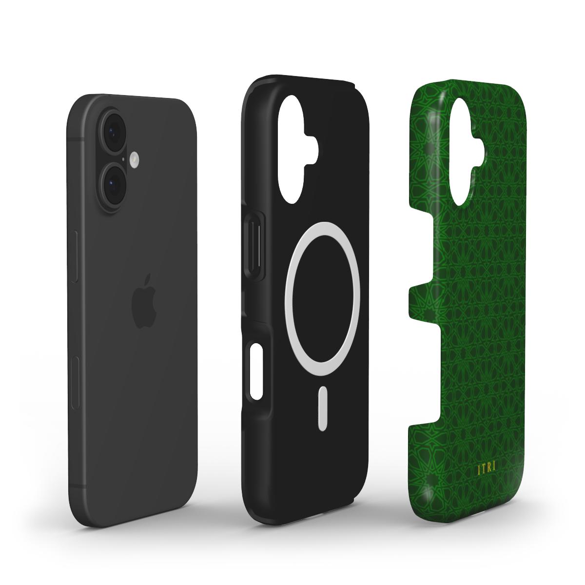 Zellige Iconic Imperial Green — iPhone MagSafe Case
