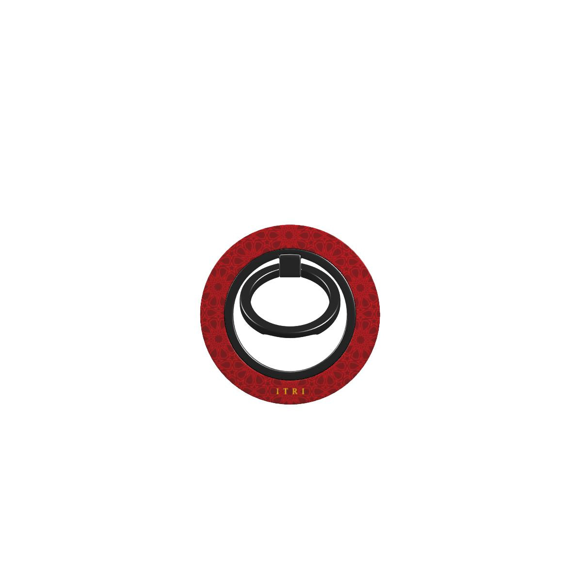 Zellige Iconic Deep Red — Magnetic Ring Holder