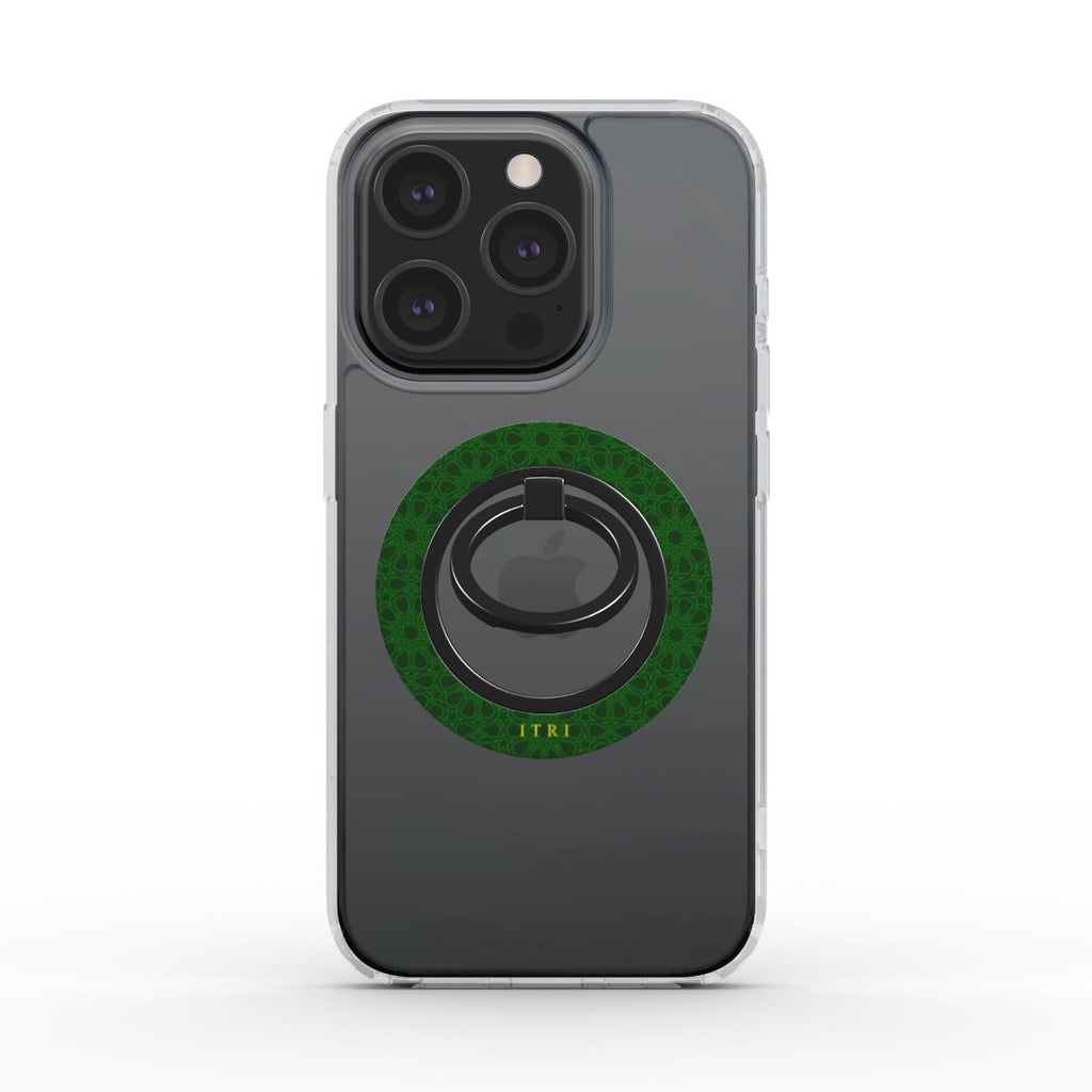 Zellige Iconic Imperial Green — Magnetic Ring Holder