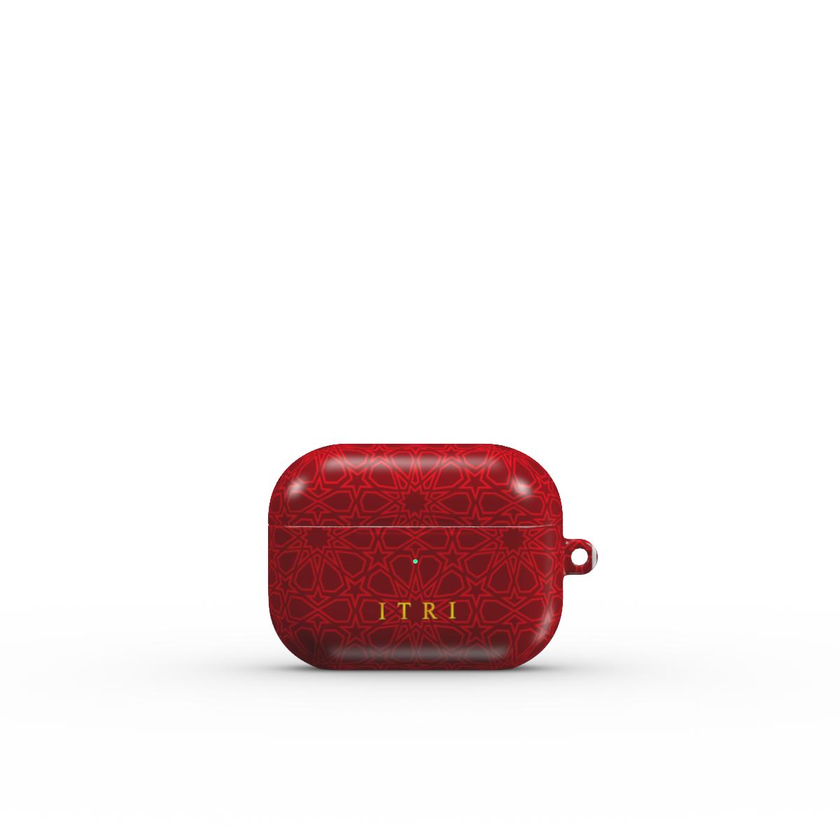 Zellige Iconic Deep Red — AirPods Case Cover