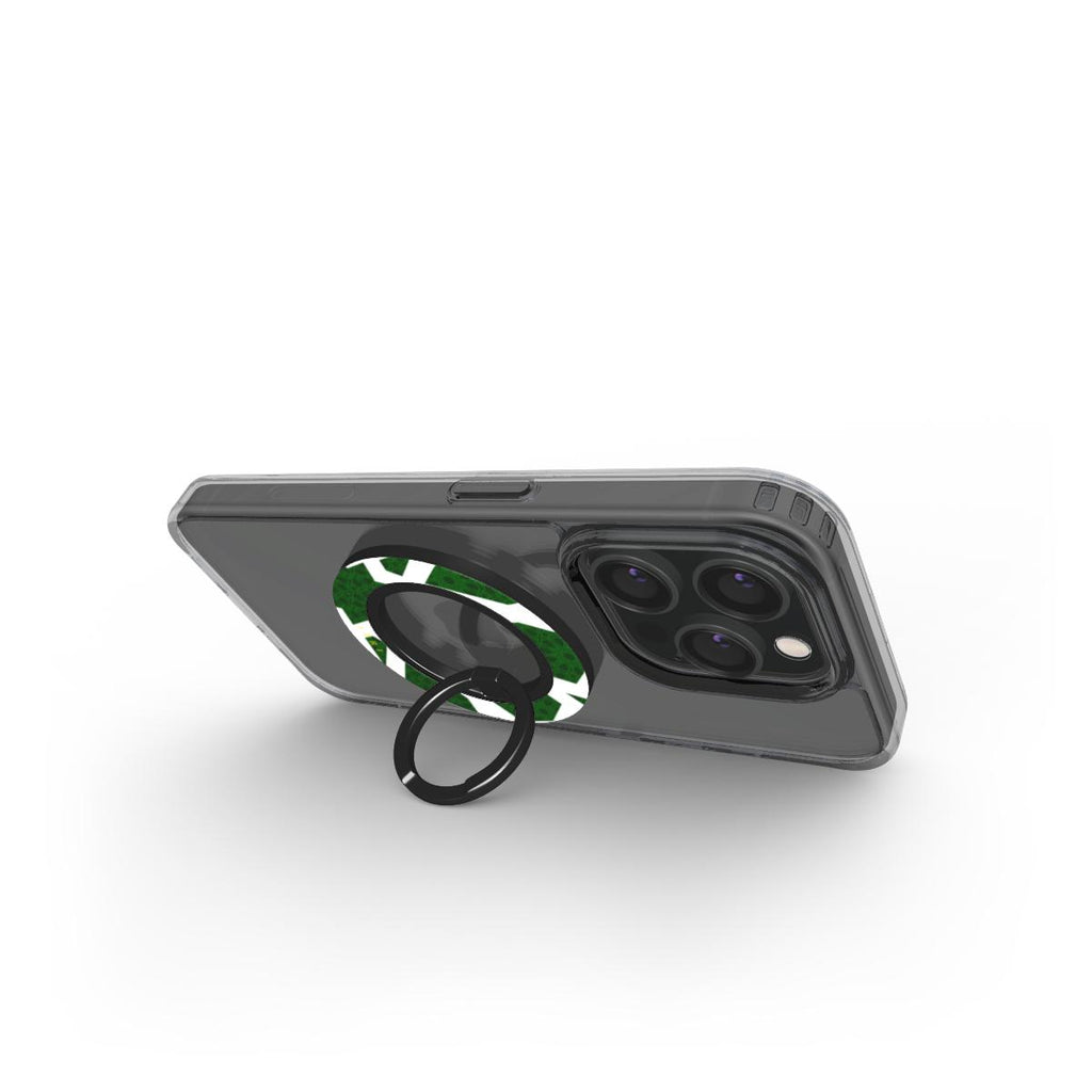 Zellige Kora Imperial Green — Magnetic Ring Holder