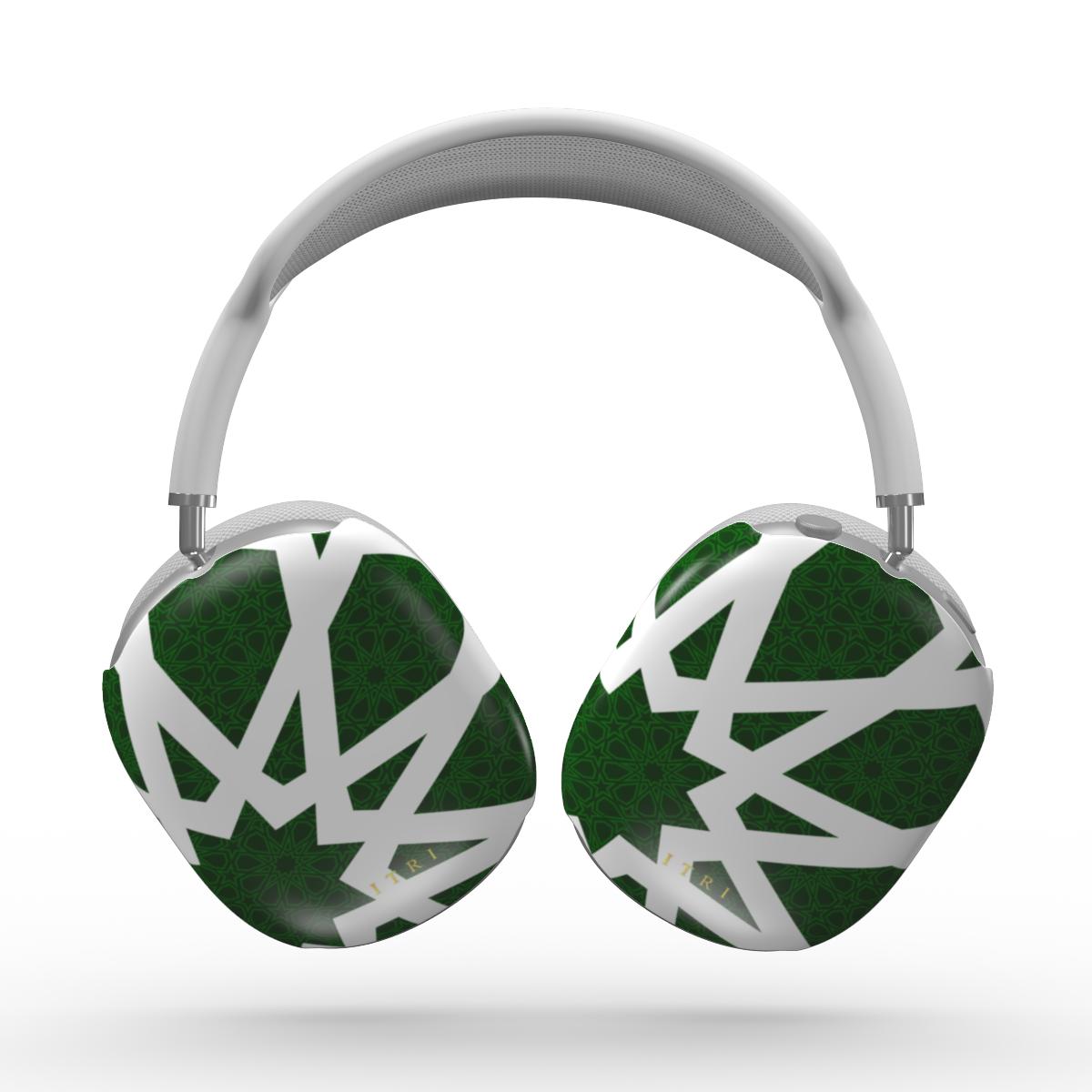 Zellige Kora Imperial Green — AirPods Max Cover