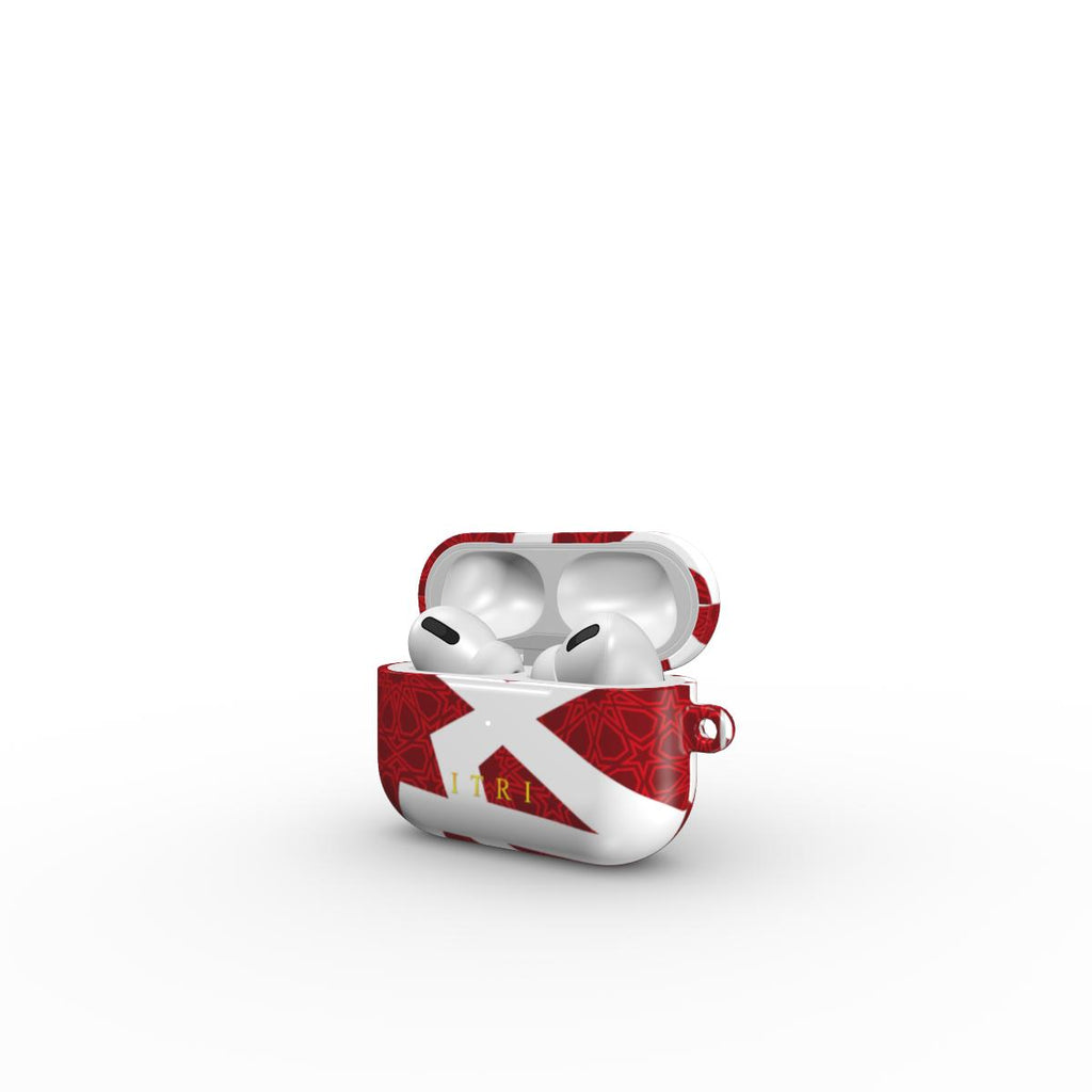 Zellige Kora Rouge Intense – Protection boitier airpods