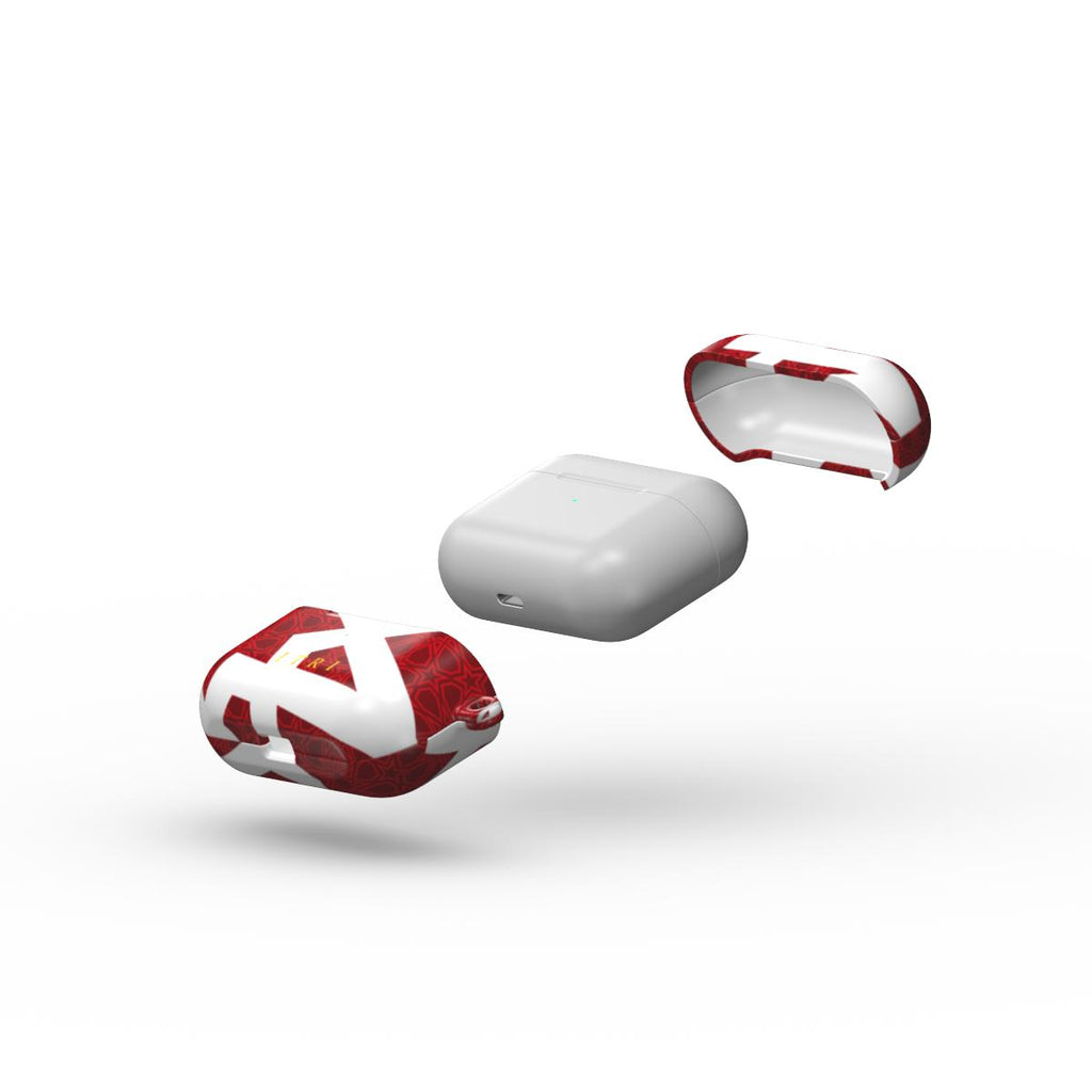 Zellige Kora Rouge Intense – Protection boitier airpods