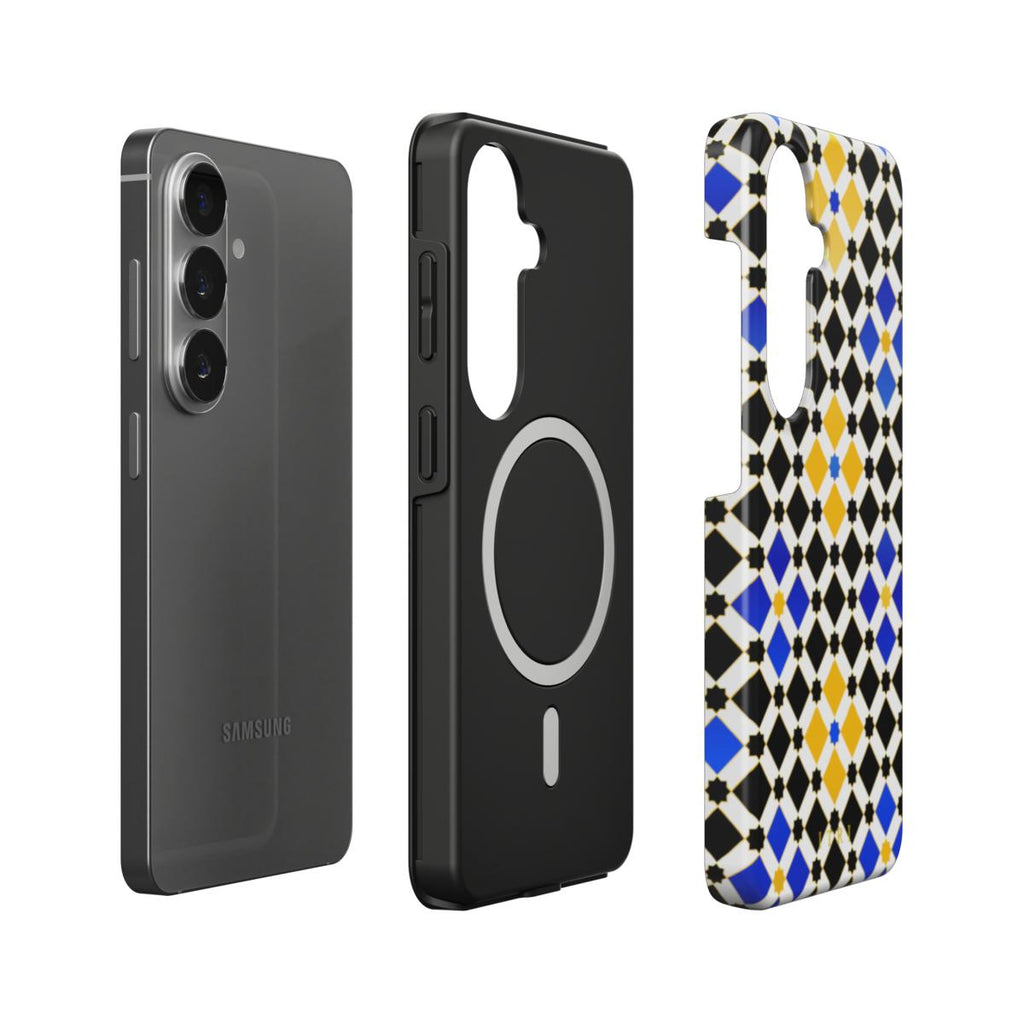 Zellige Imperial Majorelle — Samsung Magnetic Case