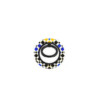 Zellige Imperial Majorelle — Magnetic Ring Holder