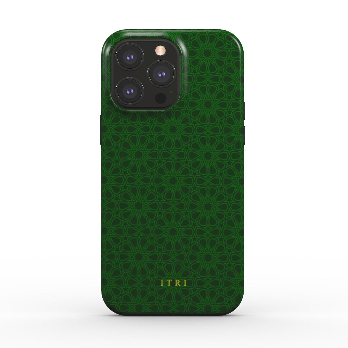 Zellige Iconic Imperial Green — iPhone MagSafe Case