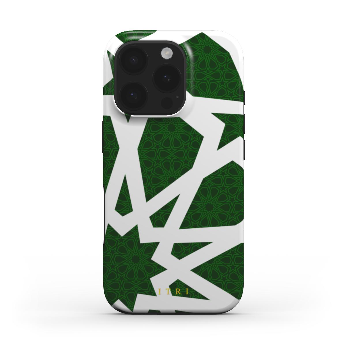 Zellige Kora Imperial Green — iPhone MagSafe Case