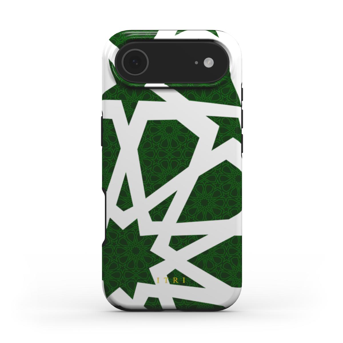 Zellige Kora Imperial Green — iPhone MagSafe Case