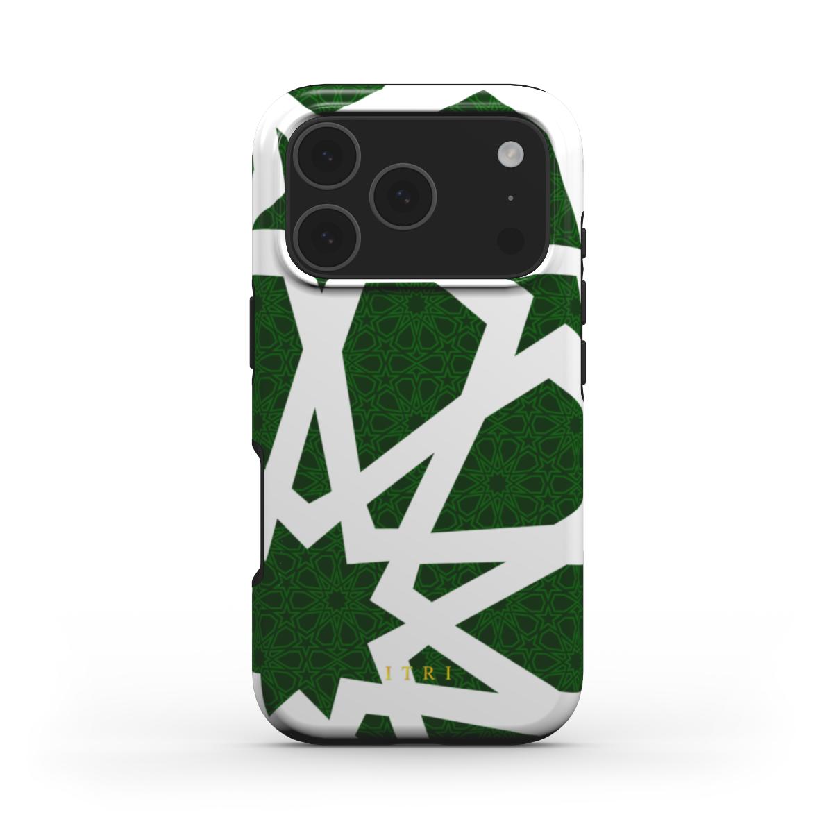 Zellige Kora Imperial Green — iPhone MagSafe Case