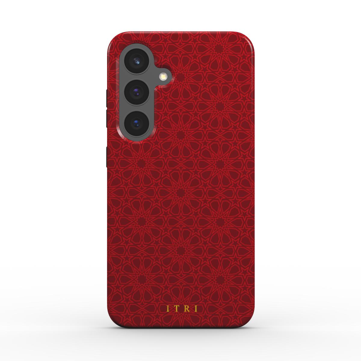 Zellige Iconic Deep Red — Samsung Magnetic Case