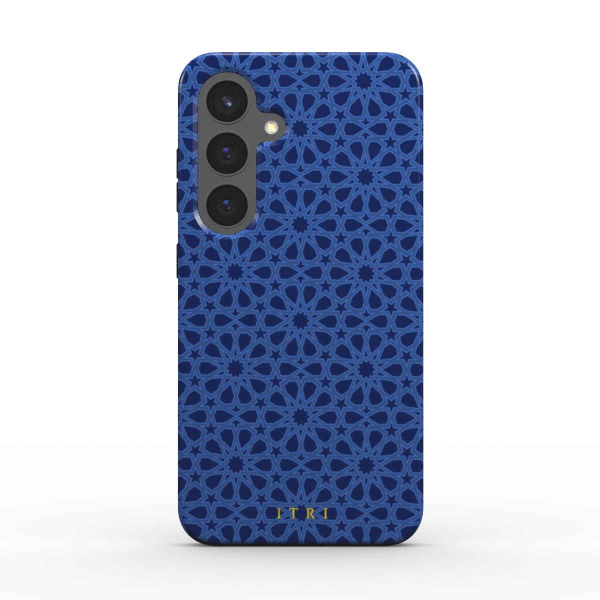 Zellige Iconic Midnight Blue — Samsung Magnetic Case